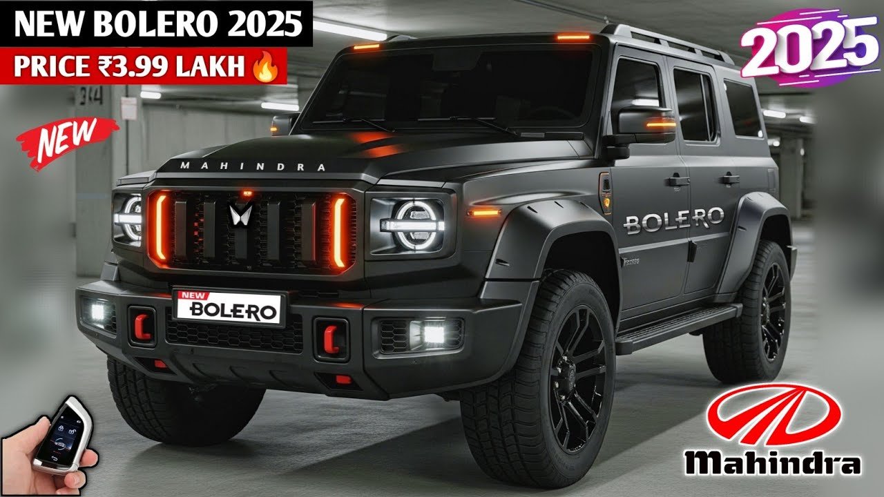 New Mahindra Bolero 2025 Launched – 7-Seater SUV with 36 KML Mileage & Easy EMI Just ₹8,950