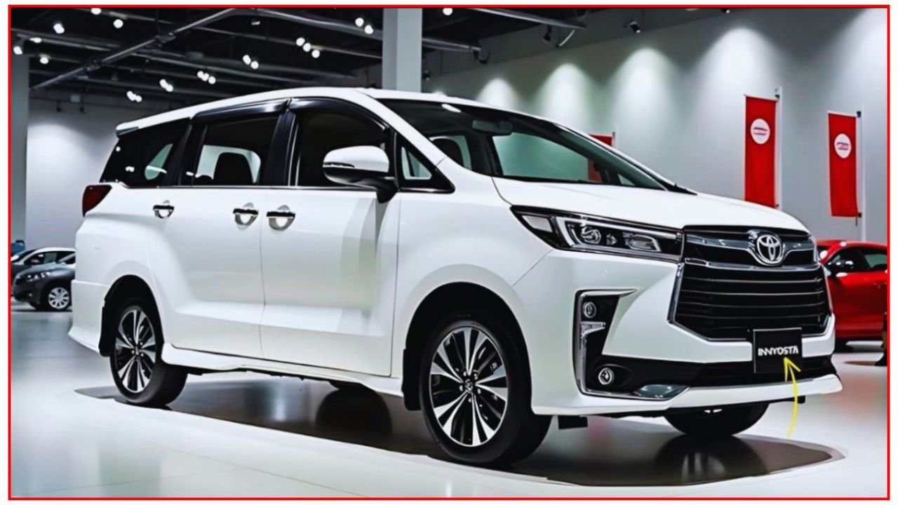 New Toyota Innova Crysta 2025 Launched at ₹19 Lakh with 7 Airbags, ABS & Premium Features – Check What’s New!