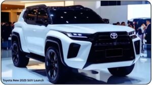 Toyota New 2025 SUV Launch Premium Look, Affordable Price & Powerful Performance